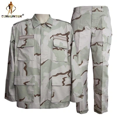 Custom Made Tricolor Desert BDU Uniform