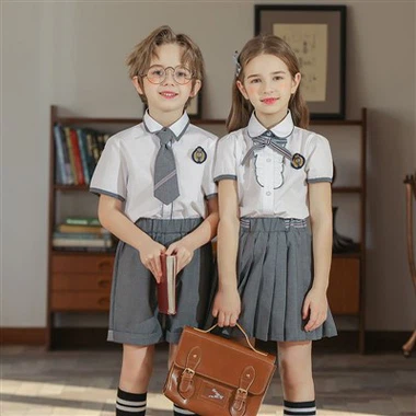 2024 New British Style Children's School Uniform