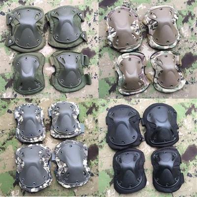 Adjustable Outdoor Tactical Combat Elbow Knee Pads Protectors