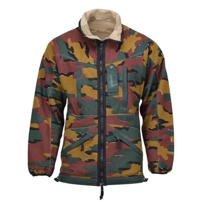 Reversible Tactical Camouflage Fleece Jacket - Dual-Side