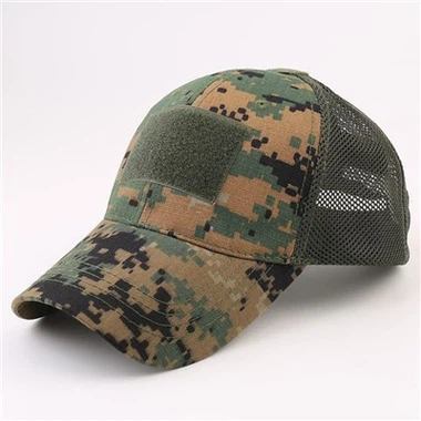 Breathable Mesh Camouflage Military Baseball Cap