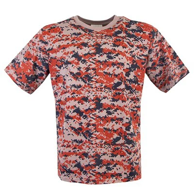 Ghana Fire Service Flame Camouflage Cotton Tshirt