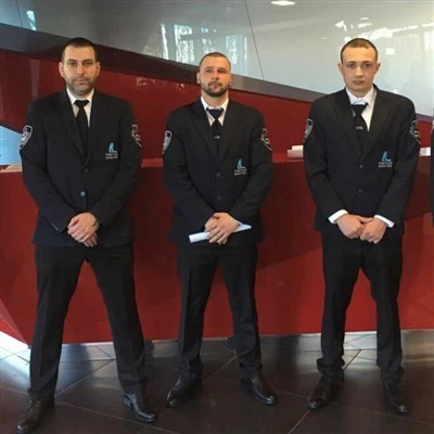 Portugal Security Bodyguard black Uniform