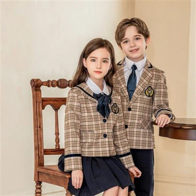 Customized Manufacturer Fashion Embroidered School Uniform Design