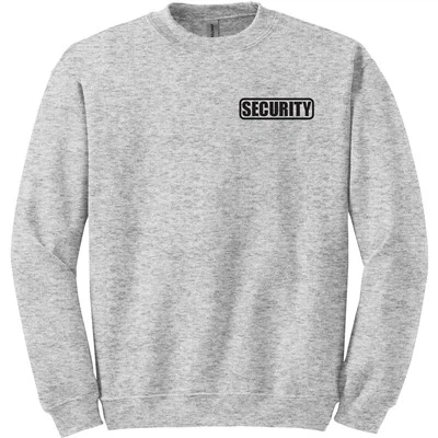 Factory Direct Custom Security Event Staff Crewneck Sweatshirt