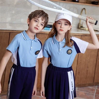 Kids Boys Girls Primary School Uniforms 3PCS