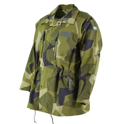 Swedish Splinter Camouflage Army Heavy M90 Military Field Jacket