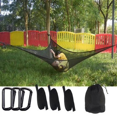 Ultra-light Nylon Double Mosquito Net Tactical Hammock